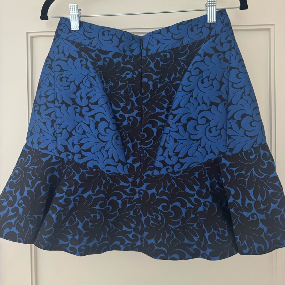 Stella McCartney Blue Floral A-Line Skirt - Picture 2 of 5